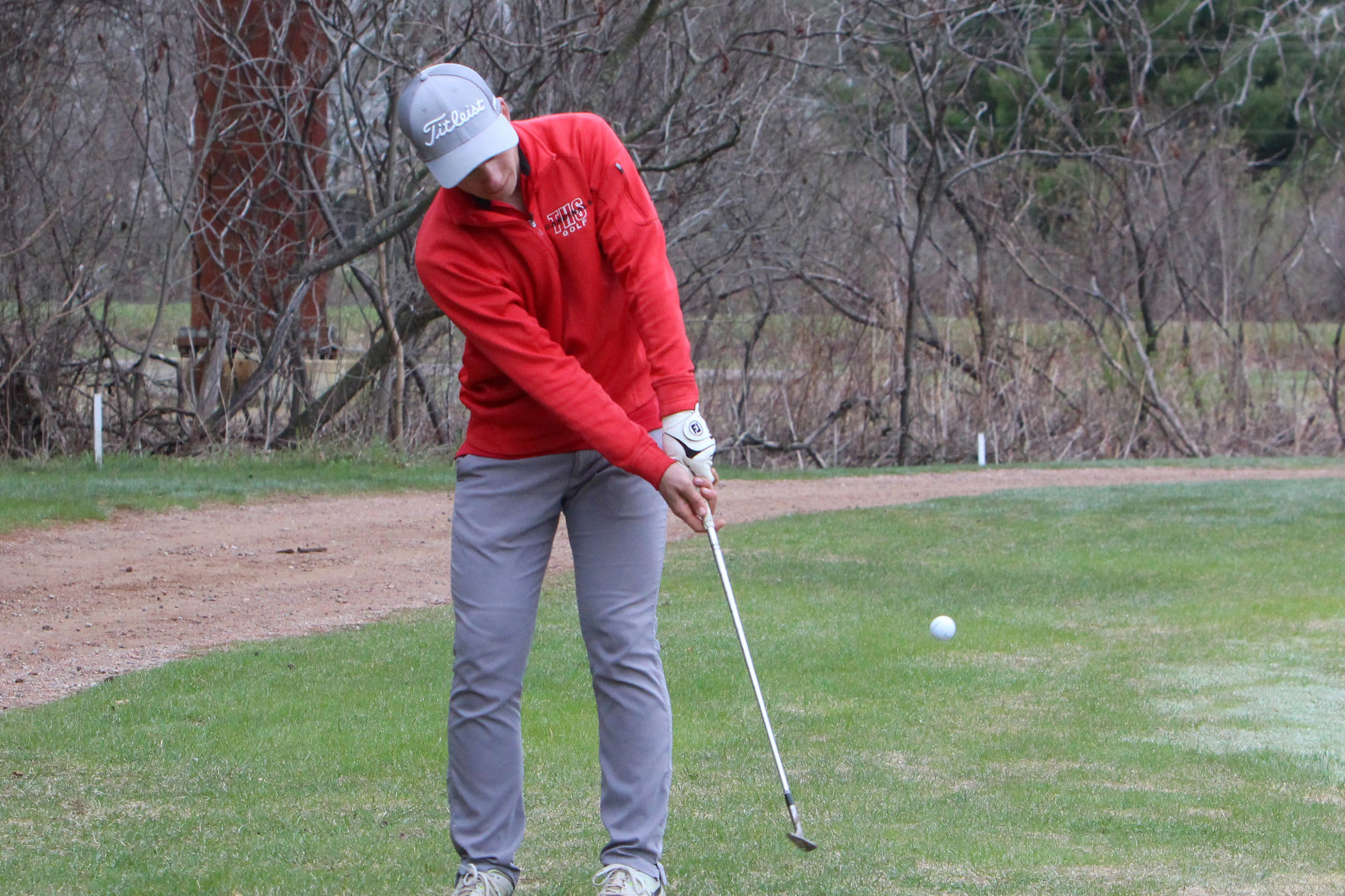 Cloverbelt-Dairyland boys golf invite at Lake Wissota golf 4-29-19